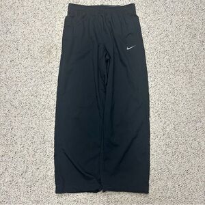 Nike Woven Dri-FIT Mens Black Training Track Pants 377786-010 Size XL Run Active